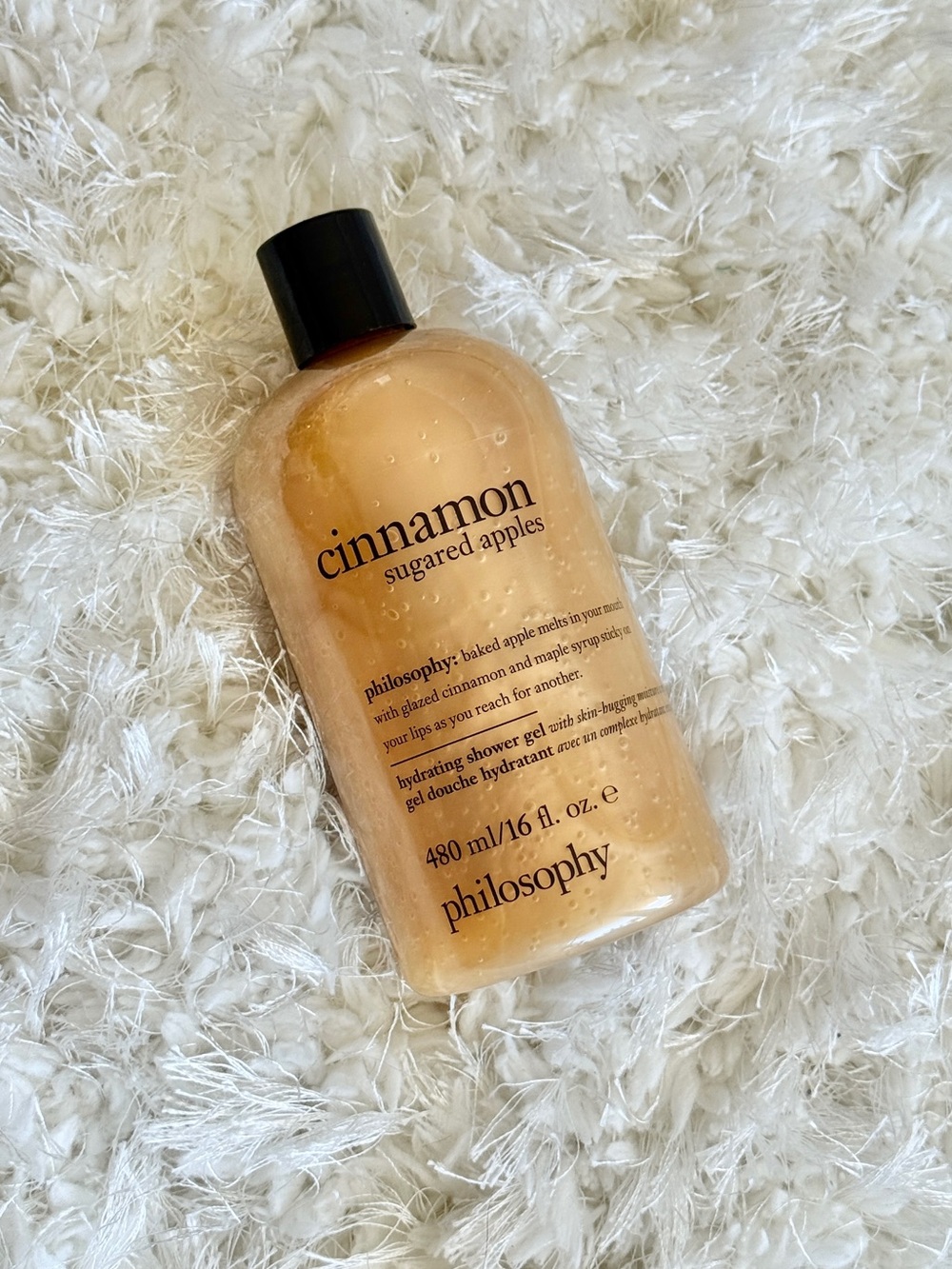 NEW Philosophy Cinnamon Sugared Apples Hydrating Shower Gel - Peach